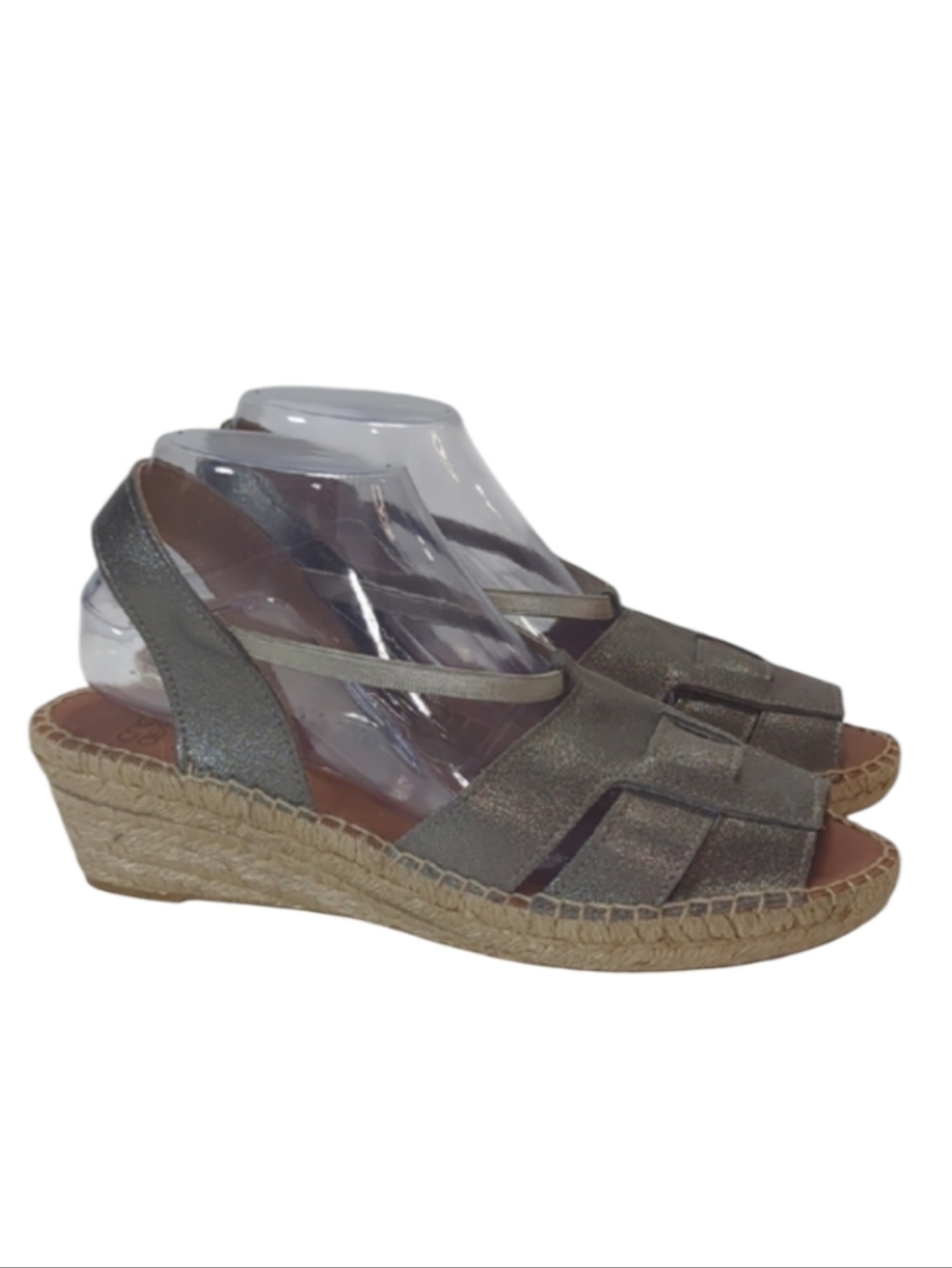 Andre Assous Dorit Women's Wedge Espadrille Sandals Size 10